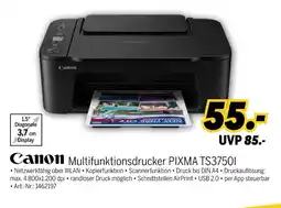 MEDIMAX Canon multifunktionsdrucker pixma ts3750i Angebot