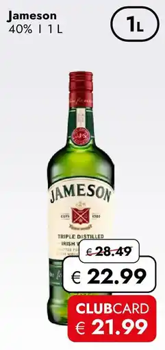 Travel Free Jameson Angebot