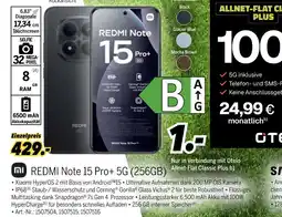 MEDIMAX Redmi redmi note 15 pro+ 5g (256gb) Angebot