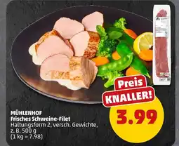 PENNY Mühlenhof frisches schweine-filet Angebot