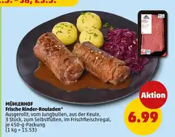 PENNY Mühlenhof frische rinder-rouladen Angebot