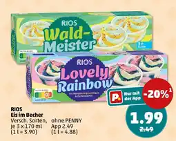 PENNY Rios eis im becher Angebot