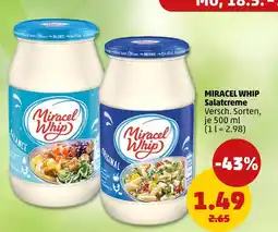 PENNY Miracel whip salatcreme Angebot