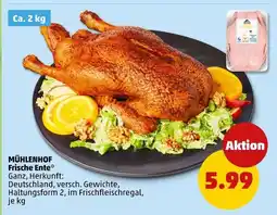 PENNY Mühlenhof frische ente Angebot