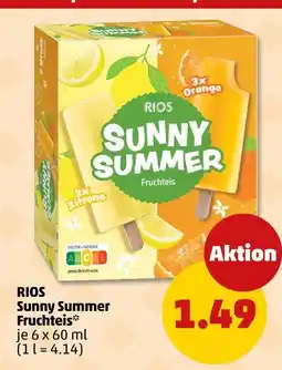 PENNY Rios sunny summer fruchteis Angebot