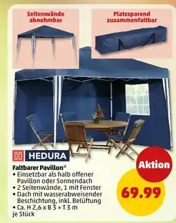 PENNY Hedura faltbarer pavillon Angebot