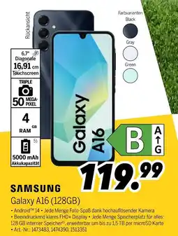 MEDIMAX Samsung smartphone galaxy a16 (128gb) Angebot