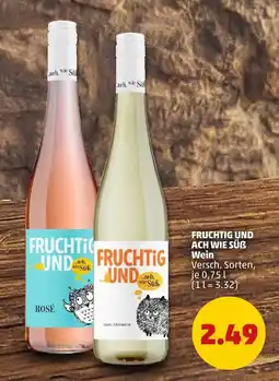 PENNY Fruchtig und ach wie süß rosé Angebot