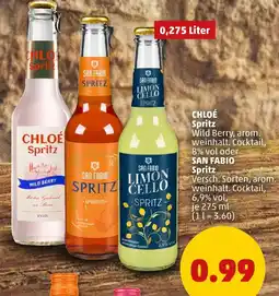 PENNY Chloé spritz wild berry Angebot