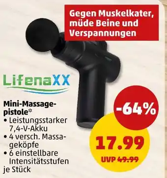 Lifenaxx mini-massagepistole