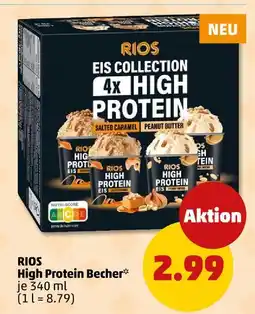PENNY Rios high protein becher Angebot