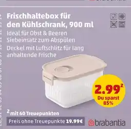 PENNY Brabantia frischhaltebox für den kühlschrank Angebot