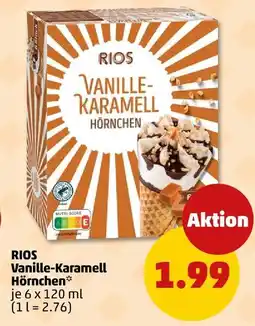 PENNY Rios vanille-karamell hörnchen Angebot