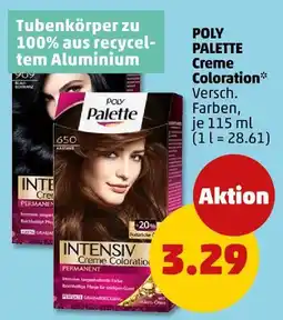 PENNY Poly palette creme coloration Angebot