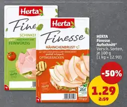PENNY Herta finesse aufschnitt Angebot