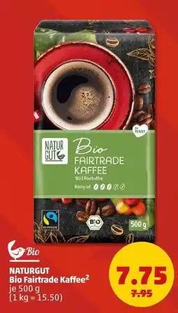 PENNY Naturgut bio fairtrade kaffee Angebot