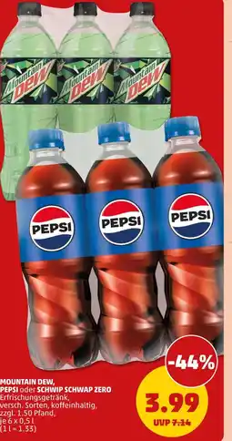 PENNY Mountain dew mountain dew Angebot
