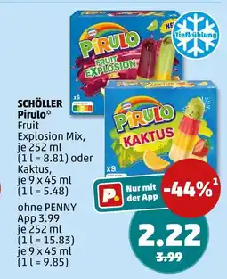 PENNY Schöller pirulo fruit explosion mix Angebot
