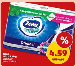 PENNY Zewa wisch & weg original Angebot