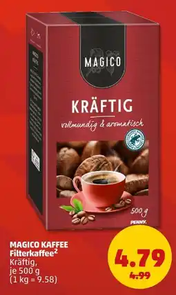 PENNY Magico kaffee filterkaffee kräftig Angebot