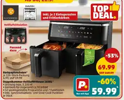 PENNY Kochwerk doppelkammmer-heißluftfritteuse 16581 Angebot