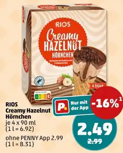 PENNY Rios creamy hazelnut hörnchen Angebot