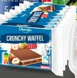 PENNY Chocoia crunchy waffel Angebot