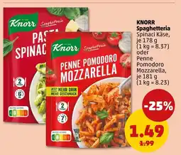 PENNY Knorr spaghetteria spinaci käse Angebot