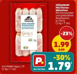 PENNY Mühlenhof mini berner würstchen Angebot