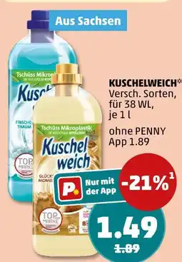 PENNY Kuschelweich weichspüler Angebot