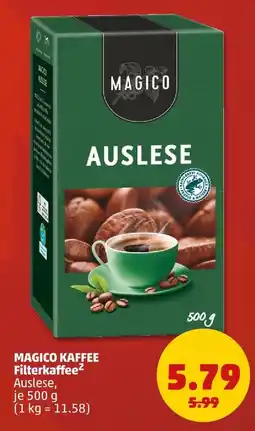 PENNY Magico auslese filterkaffee Angebot