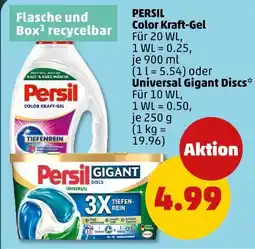PENNY Persil color kraft-gel oder universal gigant discs Angebot