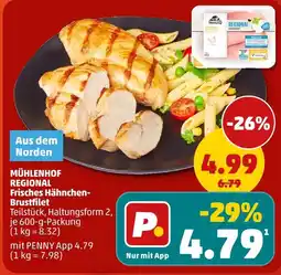 PENNY Mühlenhof frisches hähnchen-brustfilet Angebot
