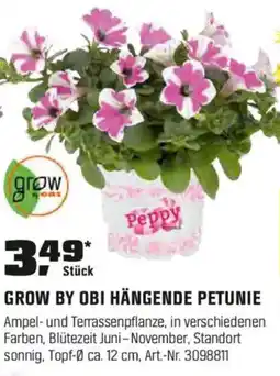 OBI GROW BY OBI HÄNGENDE PETUNIE Angebot