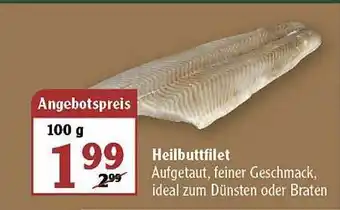 Globus Heilbuttfilet Angebot