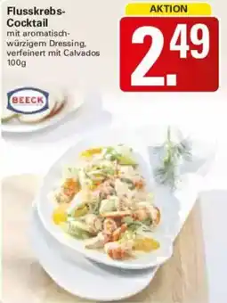 WEZ Flusskrebs Cocktail Angebot