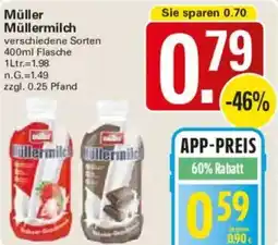 WEZ Müller Müllermilch Angebot
