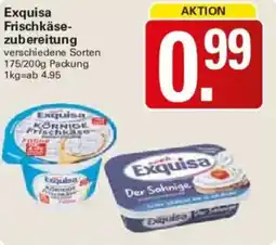 WEZ Exquisa Frischkäsezubereitung Angebot