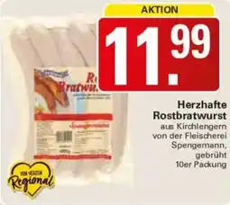 WEZ Herzhafte Rostbratwurst Angebot