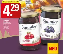 WEZ Simmler Konfitüre Angebot