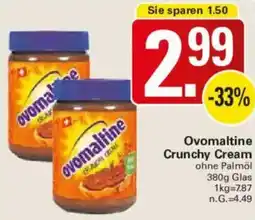 WEZ Ovomaltine Crunchy Cream Angebot