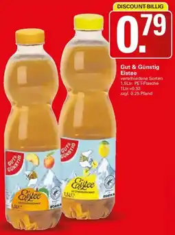 WEZ Gut & Günstig Eistee Angebot