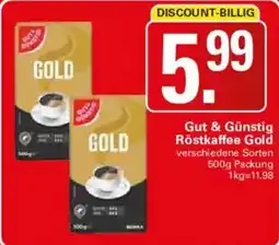 WEZ Gut & Günstig Röstkaffee Gold Angebot