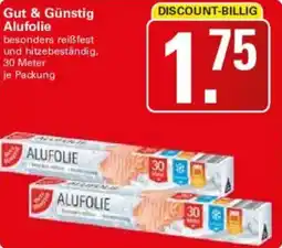 WEZ Gut & Günstig Alufolie Angebot
