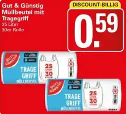WEZ Gut & Günstig Müllbeutel mit Tragegriff Angebot