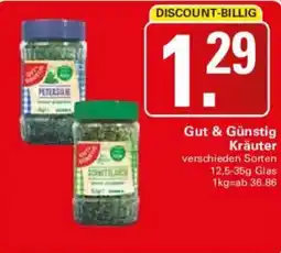 WEZ Gut & Günstig Kräuter Angebot