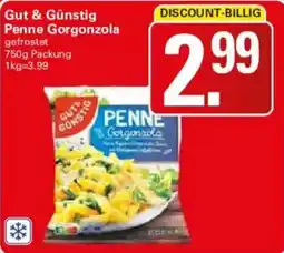 WEZ Gut & Günstig Penne Gorgonzola Angebot