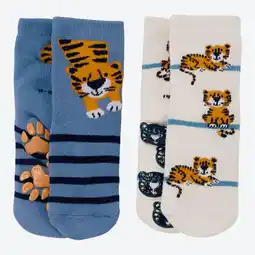 NKD Baby-ABS-Socken mit Tiger-Motiv, 2er-Pack Angebot