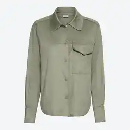NKD Damen-Bluse in Veloursleder-Optik Angebot
