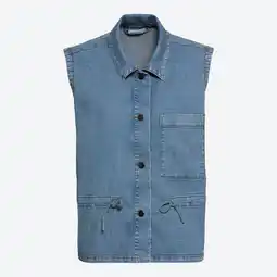 NKD Damen-Jeans-Weste mit Knopfleiste Angebot